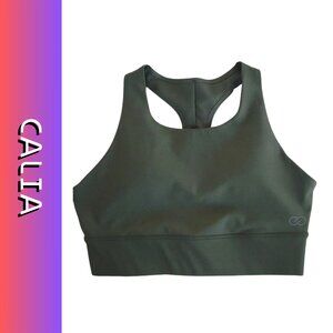 CALIA Women's Power Sculpt Mesh Longline Sports Bra